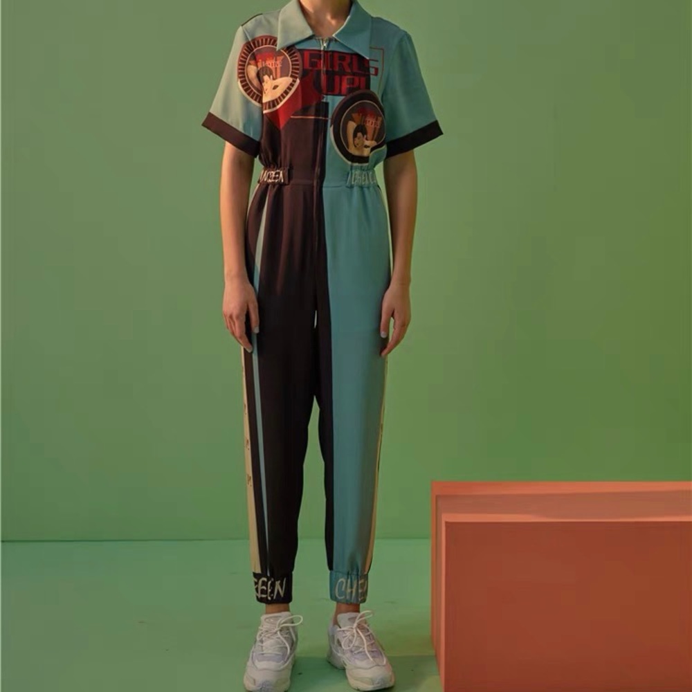 Brand new stylish vintage vibe jumpsuit